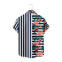 Flamingo muške košulje tiskanje plaža Kids Kids Style Hawaiian Boys Košulja modne rever Jednosmjerni