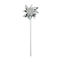 Srebrni plastični pinwheels - Party Favoris -