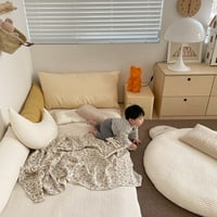 Jastuk za meke baršunastog jastuka Merbary Star Mjesec, jastuci za bacanje za bebe Sobu za djecu Čitanje