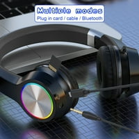 Solacol bežične bluetooth slušalice sa mikrofonom Bluetooth slušalica bežične mreže, HIFI Stereo Sklopive