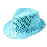 Keusn Sequin Jazz Hat faza Performance CAP Sequin Hat Festive Decoration Hat