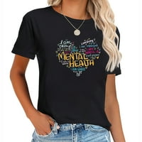 Ženska na svijest za mentalno zdravlje Pokloni depresije majica