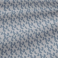 Onuone pamučni dres Srednje plave tkanine ostavlja haljinu materijal od tkanine za ispis od dvorišta