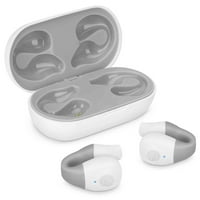 Urban QC True Wireless Earbuds Bluetooth slušalice Touch Control sa punjenjem Kućište Stereo slušalice ugrađene u ugrađene mikrofonske slušalice Premium duboki bas za sat serija Aluminijum - siva