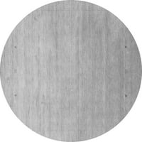Ahgly Company u zatvorenom okruglom apstraktnoj sivi suvremeni prostirke, 8 '
