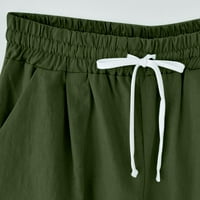 Ljeto Plus kratke hlače za žene Trendi modne žene kratke tiskane uske velike struk džep elastičnosti