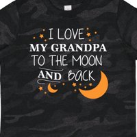 Inktastic Volim svoju djedu na Mjesec i nazad poklon dječaka malih majica ili majica mališana