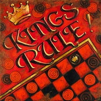 Kings pravilo Poster Print Janet Kruskamp 54388