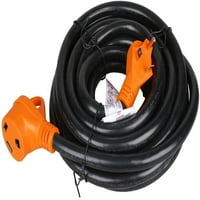 30amp RV dodatni kabel, teški kabl za vanjski napajanje za RV, amp muško za amp žensko za prikolicu
