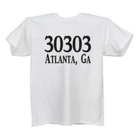 48 Muška pamučna majica sa poštanskim brojem dizajna