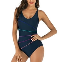 Ženska nova modna spajanje kupaćim kostima seksi ležernog bikinija