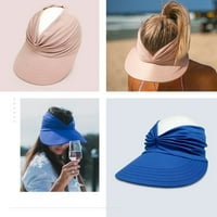 Žene Sport Sun Visor Hat Empty Top Sun Cap UV zaštita plaža Kape, boje