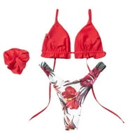 Royallove ženski splitski kupaći kostimi sa gaćicama za ispis Otvorene kupaći kostim kupaći kostim za