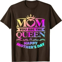 Drvo Sretna majica majki mama mama ti si kraljica majica