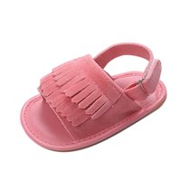 Dječaci djevojke Sandale Open Toe Tassels Cipele Prvi šetači cipele Summer Toddler Ravne sandale