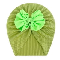 Harmtty baby turban navojni navojni navojni ugodno za nošenje ljetnog dotjeranja za ljetnu djecu Dim Kids Beanie Headwear Hat Rođendan poklon, siva
