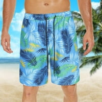 Muški kratke hlače Ljeto Novo Muška labava print Capris Omladinska modna casual plaža Ravne noge Hlače