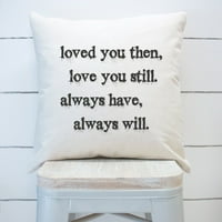 Volio sam te, onda volite da uvijek uvijek uvijek imaš uvijek parove jastuk