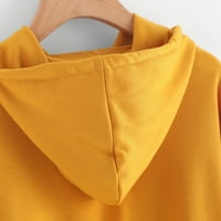 Ženska pulover s dugim rukavima, majica s majicom TOP BLOUSE BLUSE SOLD COLOR