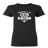 Nekretnina Bacon sarkastična novost poklon ideja za odrasle humoru smiješne ženske ležerne tee