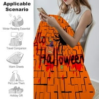 Noć vještica pokrivač-Halloween noćni pokrivač za spavaću sobu estetik, 040