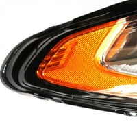 Zhdnbhnos putnički desni bočno svjetlo HALOGEN LED svjetlo W LED za Ford Fusion Chrome kućište sa jasnim