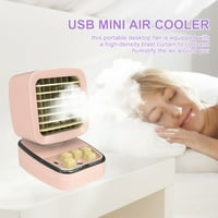 Taize Air Cooler Fan Mini USB punjive brzine mirna fina magla noćna svjetlost radna površina klima uređaja