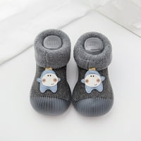 Cipele za veličinu Djevojke Kid cipele Boy Baby Home Papuče crtani topli kućni papuče za obložene zimske