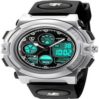 Alpe Kids Digital Watch, Sportski vodootporni ručni sat za dječake, dječji ručni satovi sa LED alarmama Stopwatch Datum, pokloni za klitove 5-12