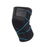 Kolee Guard Silikonski trakir Spring podrška prozračne rupe Dizajn pod pritiskom sa podesivim kaišem Zaštita koljena Neklizavanje Ublažavajte meniskalnu podršku koljena za pokretanje