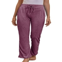 Leuncero ženske ležerne duge padžama Lounge hlače za spavanje za spavanje plus veličine pidžama dno