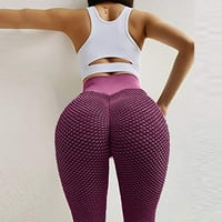 Ženske gamaše visoki struk rastezljiv bootcut workout uzročni trendy s džepovima Capris joga hlače