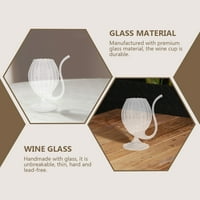 Rosarivae Exquisite Striped sok od stakla prozirne čaše za vino Creative Cup pića