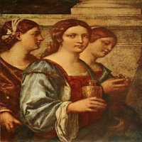 Kunstgeschichte žene iz St. Chrysostom Poster Print by Sebastiano del Piombo