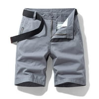 Muške kratke hlače za ljetni modni muški džepni zatvarač otpornosti za slobodno vrijeme, kratke hlače