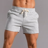 Lagane kratke hlače za muškarce, čvrste pamučne pamučne hlače Pješački teret Sportske elastične šorc