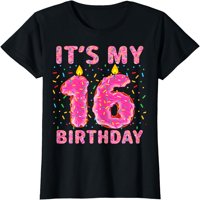 To je moj 16. rođendan slatki krafni majica Slane poklone majica
