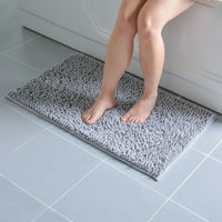 Čvrsta boja Kupatilo Chenille Neklizajno apsorpcija vode Doormat WC tepih