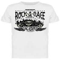 Rock and Race, auto na plamenu Majica Muškarci -Image by Shutterstock, Muškarac Veliki