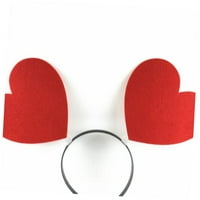 Barrettes za kosu za dječje trake za glavu za djecu Ljubav Heart Heart Headpience Valentines Dan Headwear