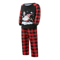 Mialeoley božićni roditelj-dječji pidžami, kombinezon za spavanje