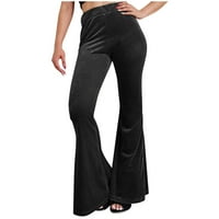 Bell donje hlače za žene joga hlače čišćenje prodaje modne žene udobne solidne boje slobodno-dno pantalone