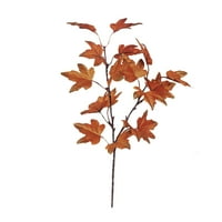 Wendunide Domaći dekor Umjetni javorov lišće Podružni jesen lišće stabljike Vanjske za kućnu kuhinju Darngiving Decor kafe