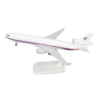 Plavni model igračka, diecast airliner model LifeLike simulirana kolekcija legura sa postoljem za spavaću