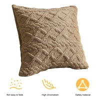 Kainuan Creative Soft Corduroy Dekoracija boemske prugastog jastučnice kvadratni jastuk pokrov seoska