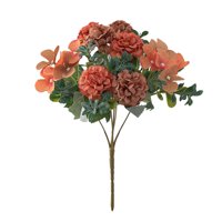 Keusn umjetni cvjetni glave svile Hydrangea cvijeće Bouquet kućni ukras