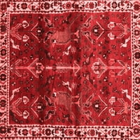 Ahgly Company Zatvoreni pravokutnik Perzijski crveni tradicionalni prostirke, 6 '9 '