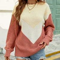 Pntutb ženski pulover na okruglom vratu džemper