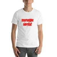 Menadžer Dental Cali stil kratkih rukava pamučna majica s nedefiniranim poklonima