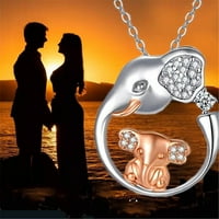 Ogrlice Jewelrys Poklon za žene Elephant ogrlica Privjesak nakit modne ogrlice i privjesci